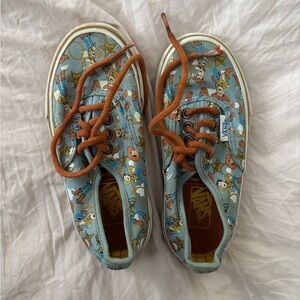 Vans Toy Story Woody Buzz Lightyear Shoes Size 11 Sneakers Disney